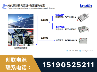 渭南-光伏跟踪转向系统-电源解决方案